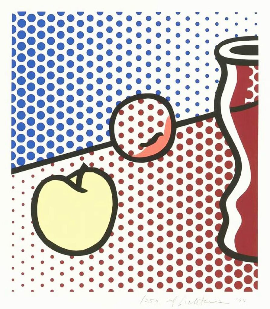 Roy Lichtenstein, Still Life With Red Jar, 1994