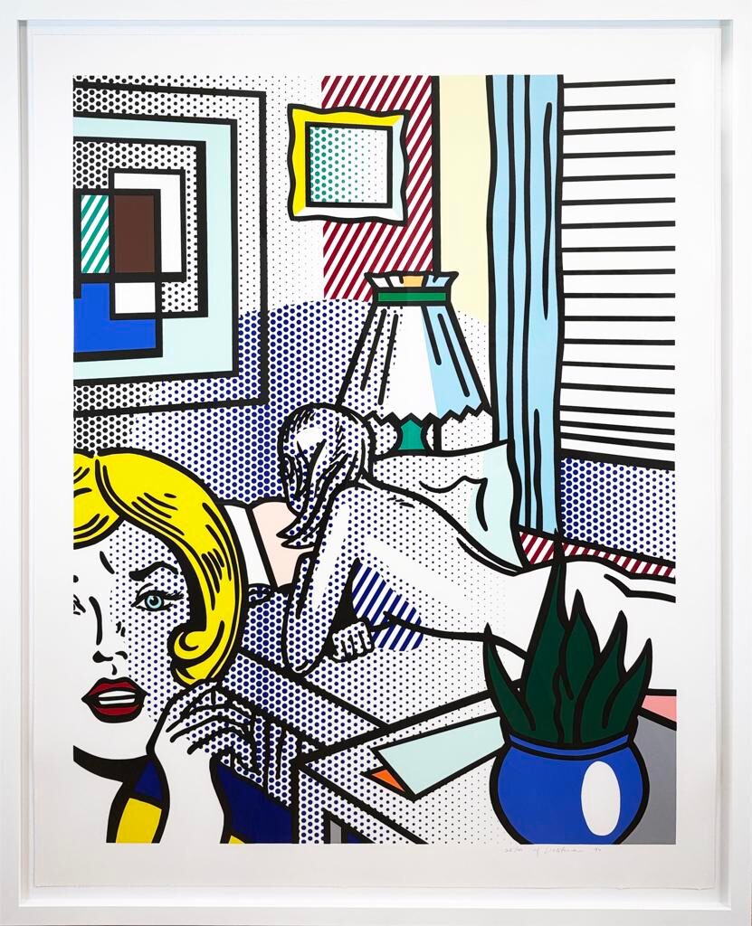 Roy Lichtenstein, Roommates, from Nudes Series, 1994
