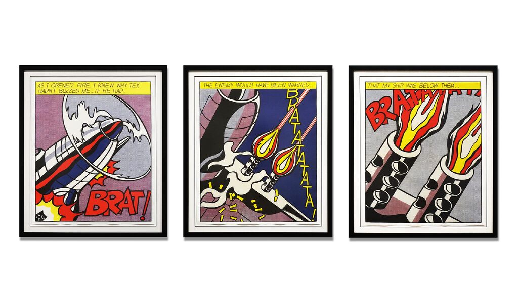 Roy Lichtenstein, As I Opened Fire, 1966
