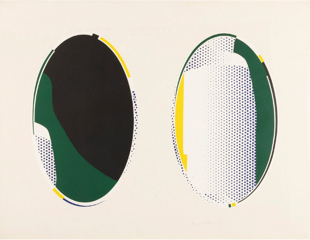 Roy Lichtenstein, Mirror #8, 1972