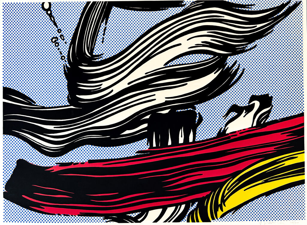 Roy Lichtenstein, Brushstrokes, 1967