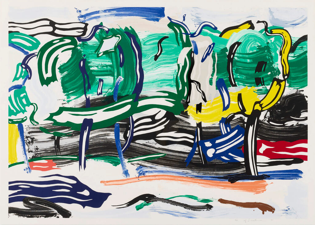 Roy Lichtenstein, Road Before the Forest, 1985