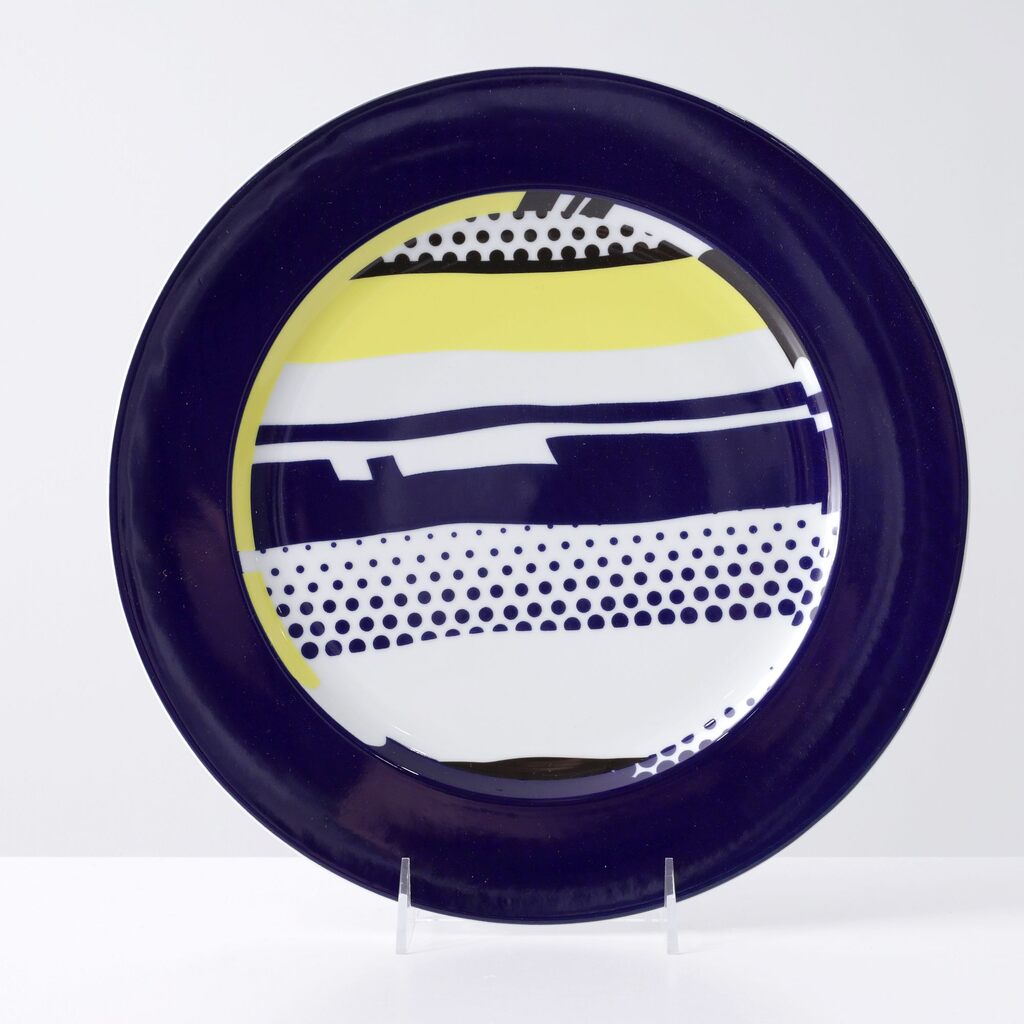 Roy Lichtenstein, Roy Lichtenstein Display Plate, 1990