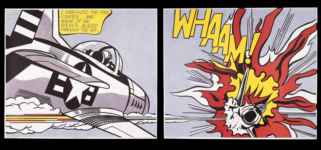 Roy Lichtenstein WHAAM! Offset Lithograph, image 1