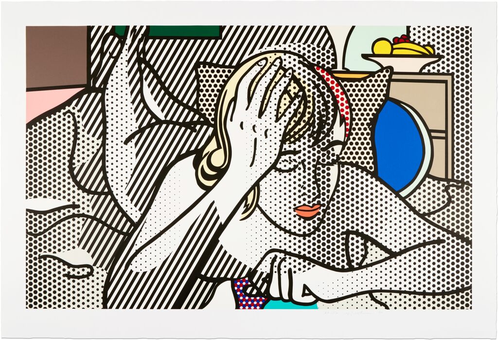 Roy Lichtenstein, Thinking Nude, 1994