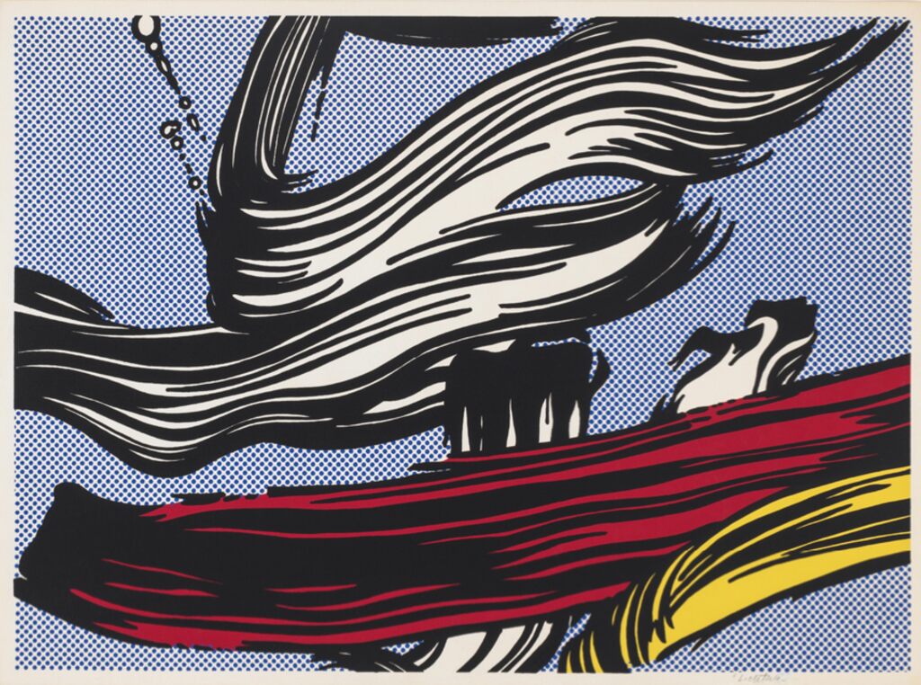 Brushstrokes, image 1