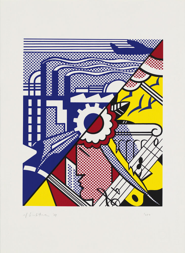 Roy Lichtenstein, Industry and the Arts (II), 1969