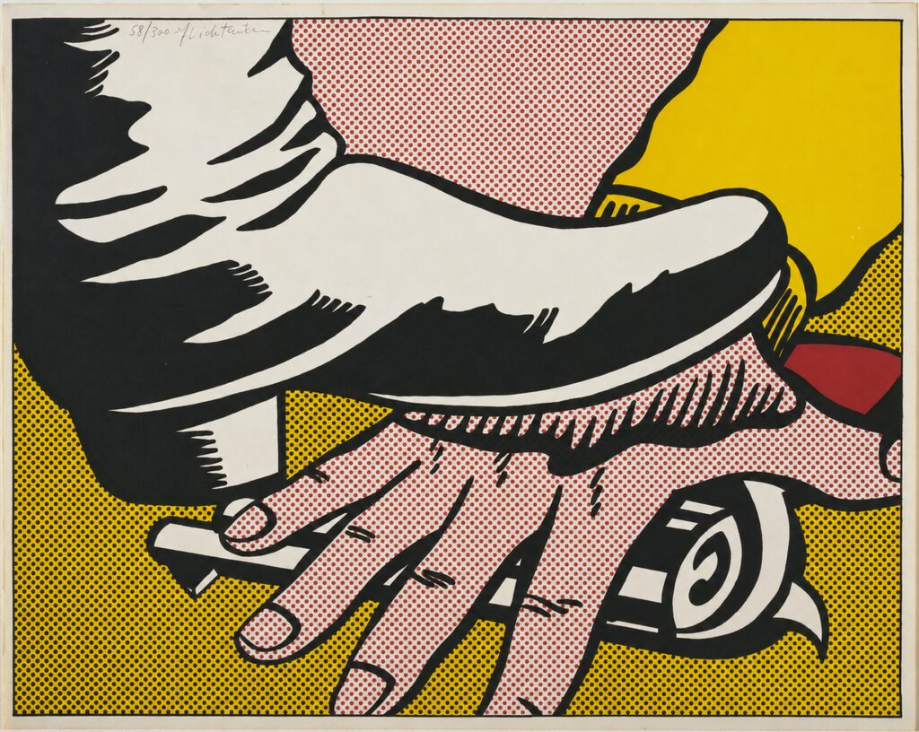Roy Lichtenstein, Foot and Hand, 1964