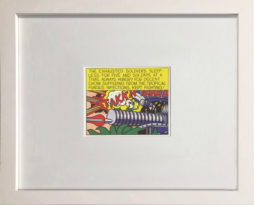 Roy Lichtenstein, Takka-Takka, 1986