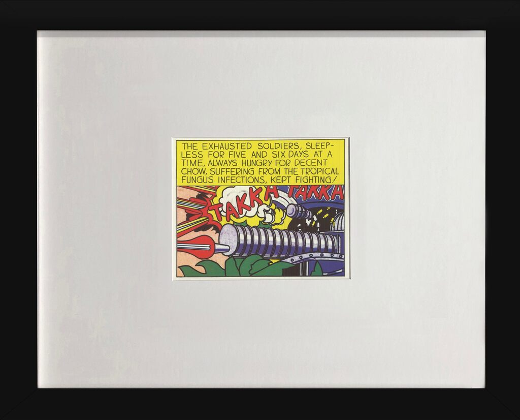 Roy Lichtenstein, Takka-Takka, 1986