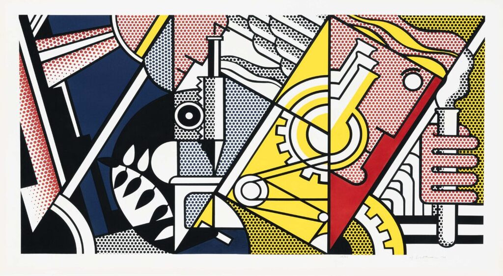Roy Lichtenstein, Peace through chemistry II, 1970