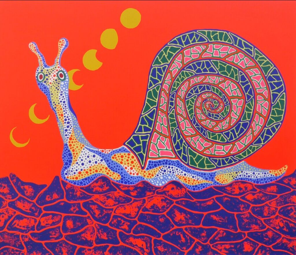 Yayoi Kusama, Snail, 1989