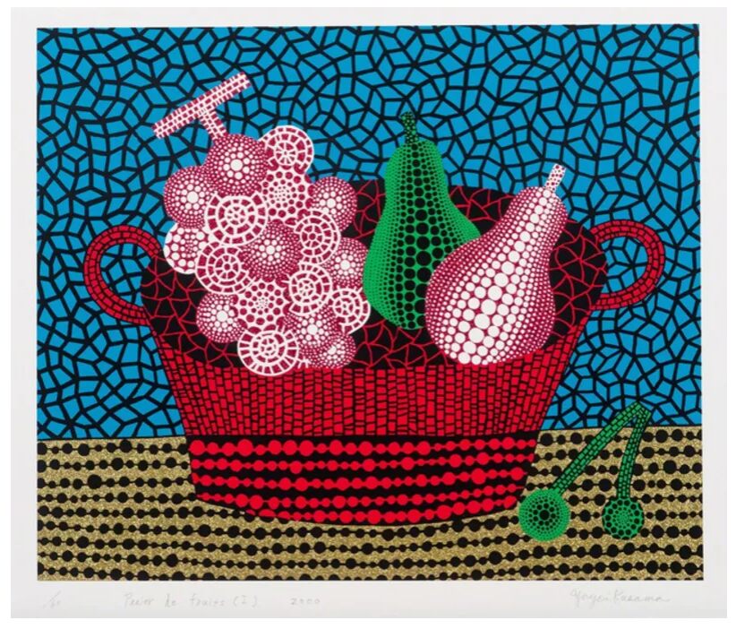 Yayoi Kusama, Panier de Fruits, 2000