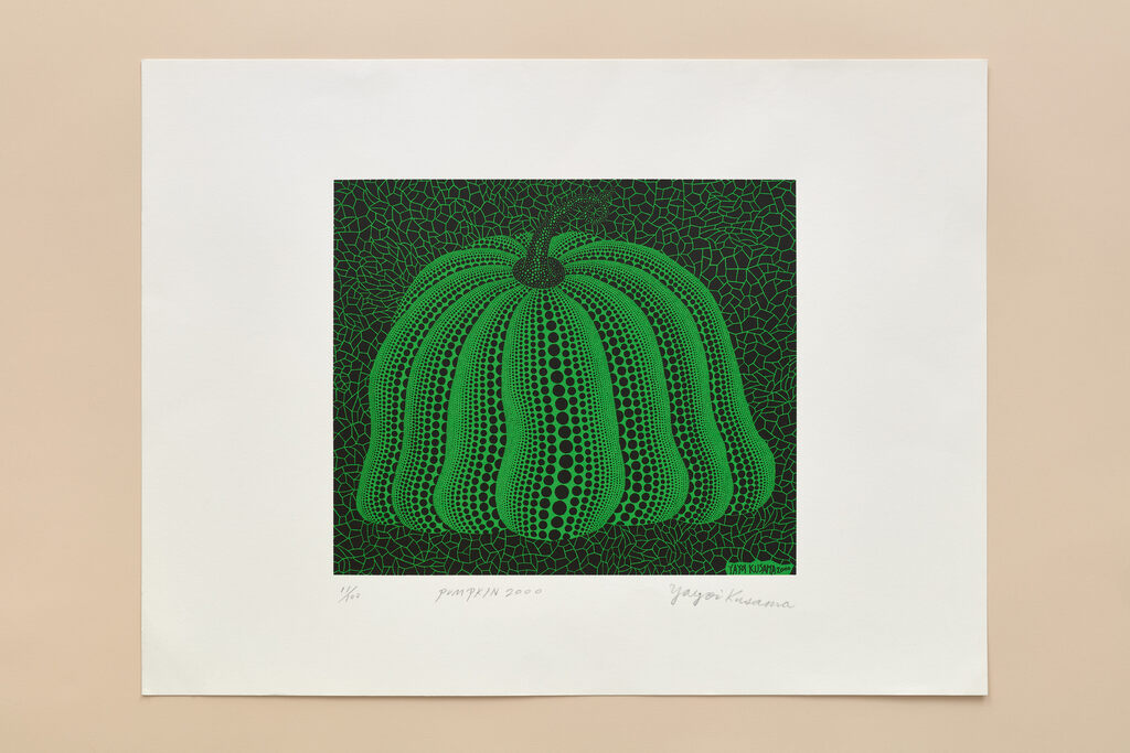 Yayoi Kusama, Pumpkin (Green), 2000