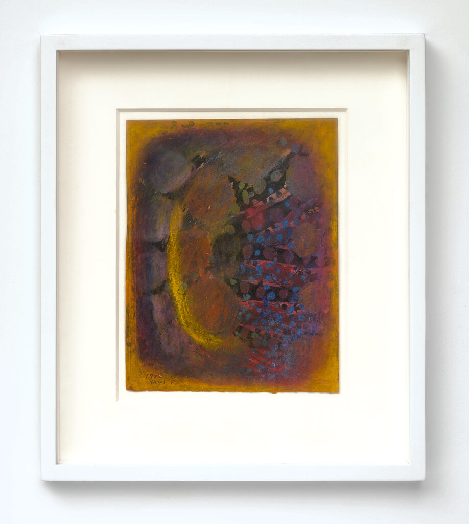 Yayoi Kusama, A Flower, 1952