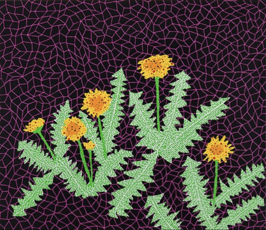 Yayoi Kusama, Dandelion, 1985