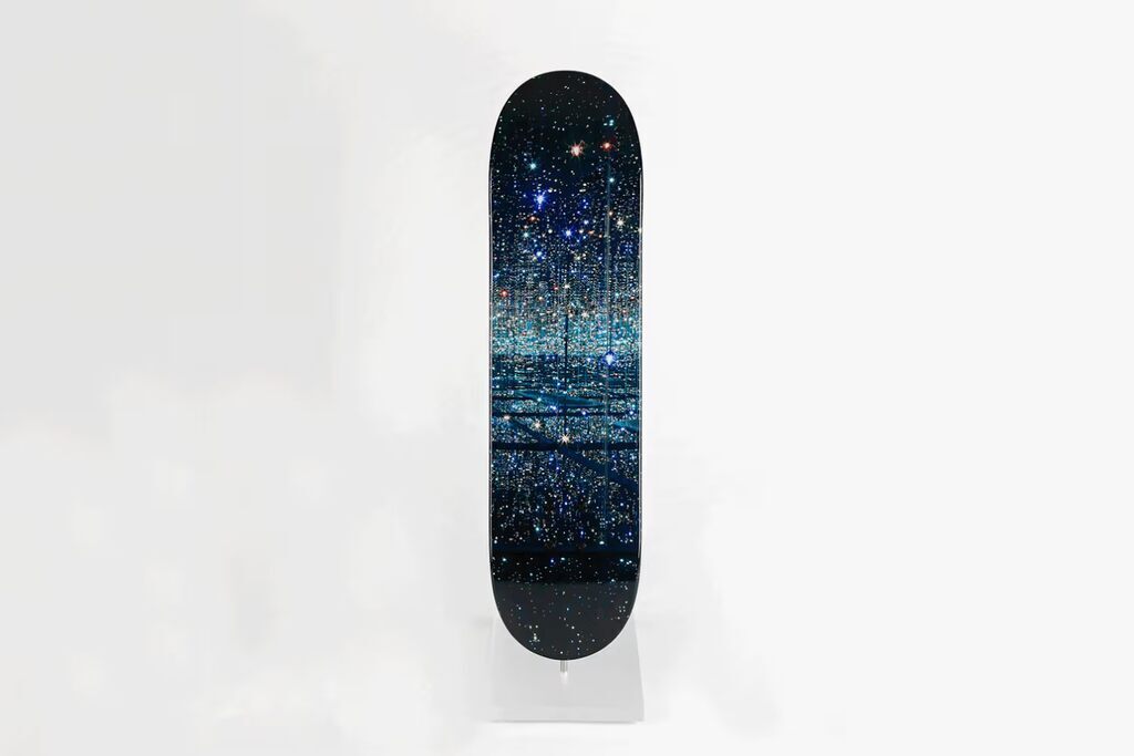 Yayoi Kusama, INFINITY MIRROR SKATE DECK, 2013