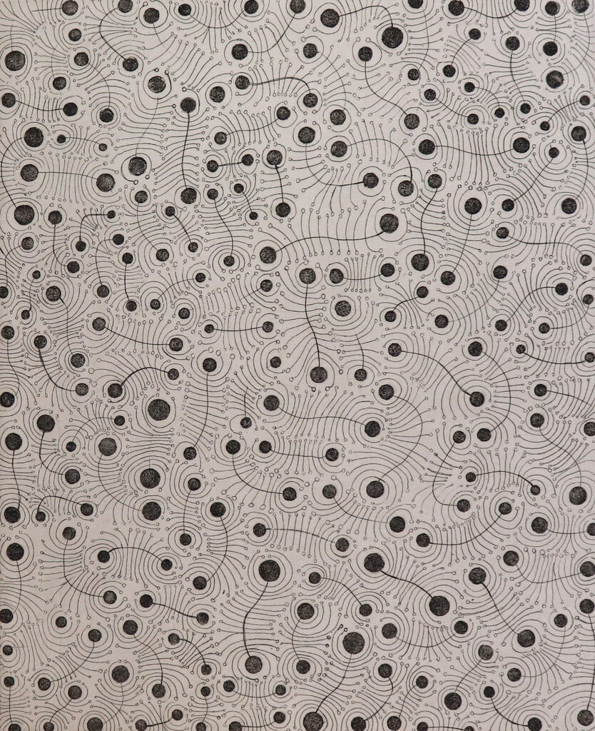 Yayoi Kusama, Weeds, Executed in  1992.