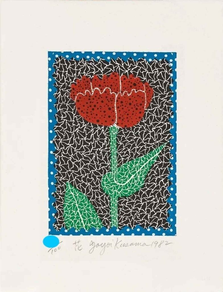 Yayoi Kusama, Flower, 1982