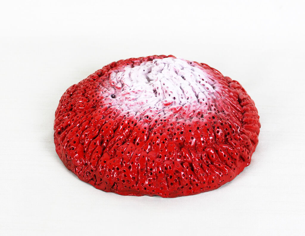 Yayoi Kusama, Strawberry, Executed in  1993.