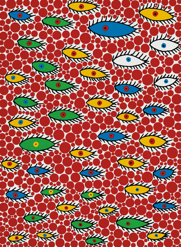 Yayoi Kusama, Eyes Flying in the Sky, 2006