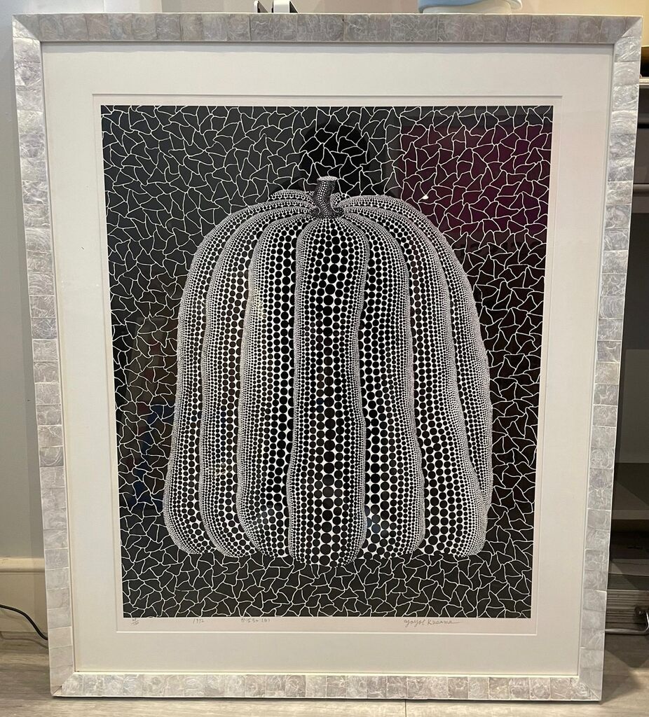 Yayoi Kusama, Pumpkin (White), 1992