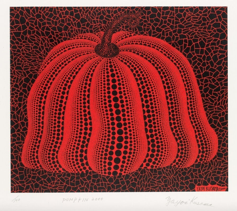 Yayoi Kusama, Pumpkin 2000 (Red), 2000