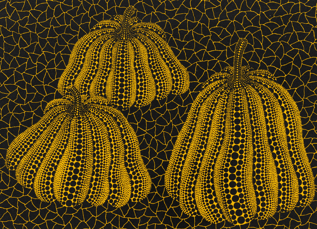 Three Pumpkins (Kusama 186), image 1