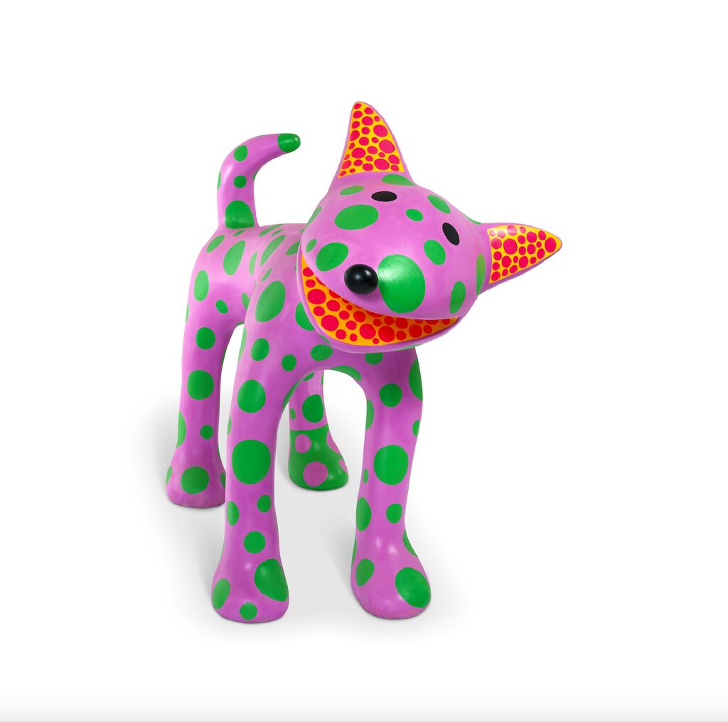 Yayoi Kusama, Hi, Konnichiwa (Hello)! Goro, 2005