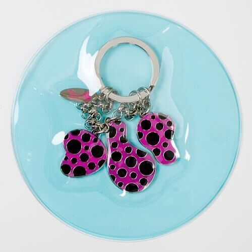 Yayoi Kusama, KASUMA PINK OBSESSION PUMPKIN KEYRING, 2010