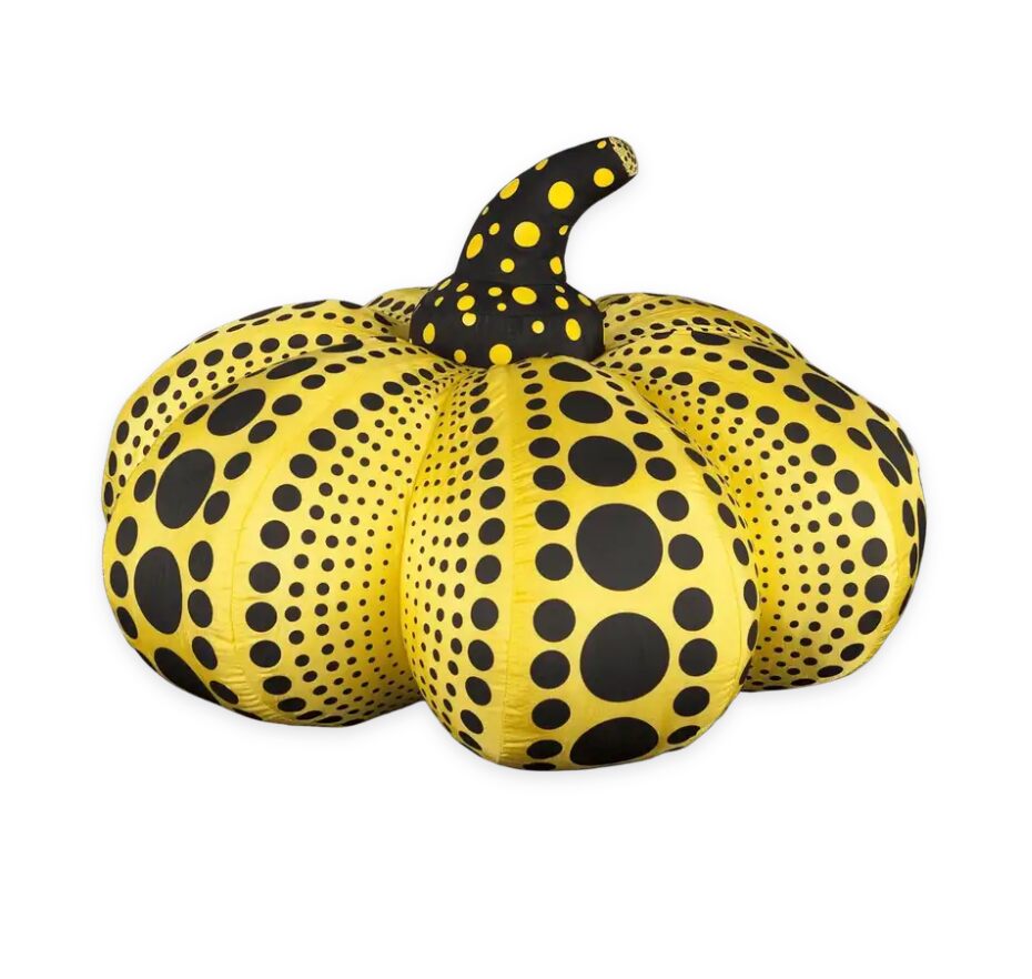 Pumpkin Soft Sculpture (Large Yellow), image 1