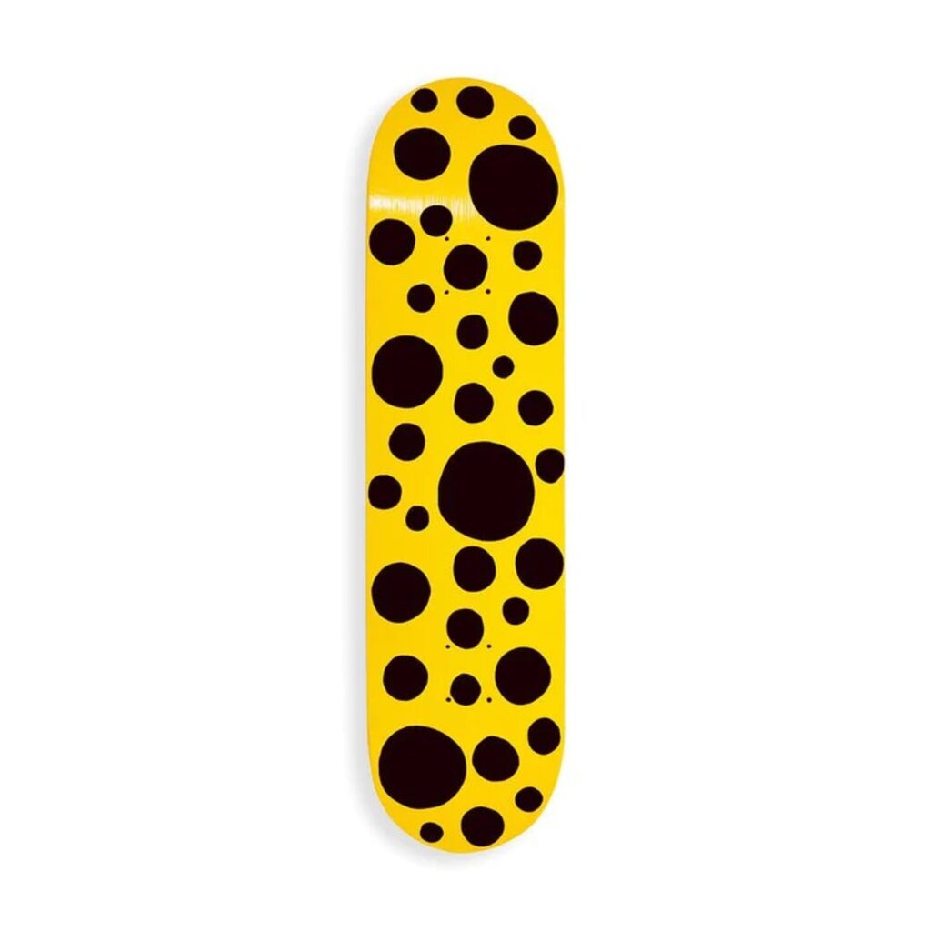 Yayoi Kusama, Sex Obsession (Skateboard), 2017
