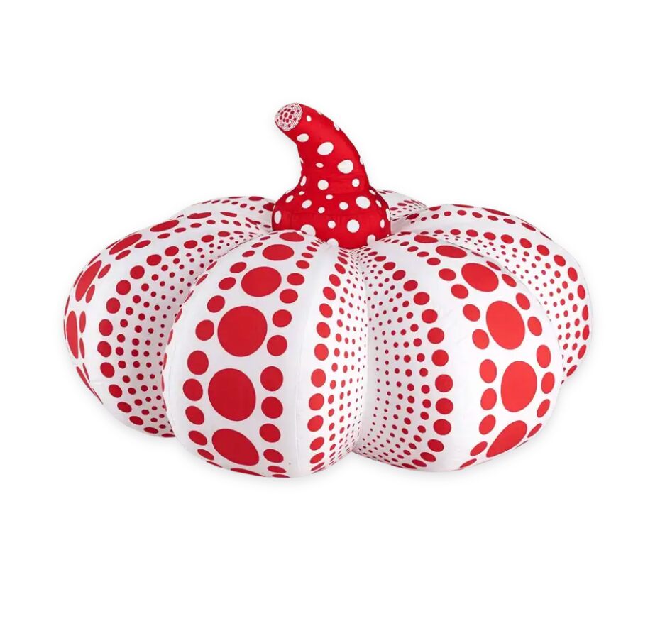 Pumpkin Soft Sculpture (Large Red), image 1