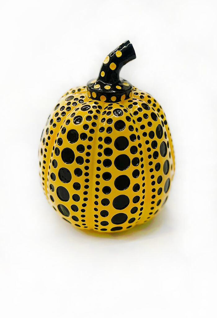 Yayoi Kusama, Pumpkin Yellow & Black, 2015