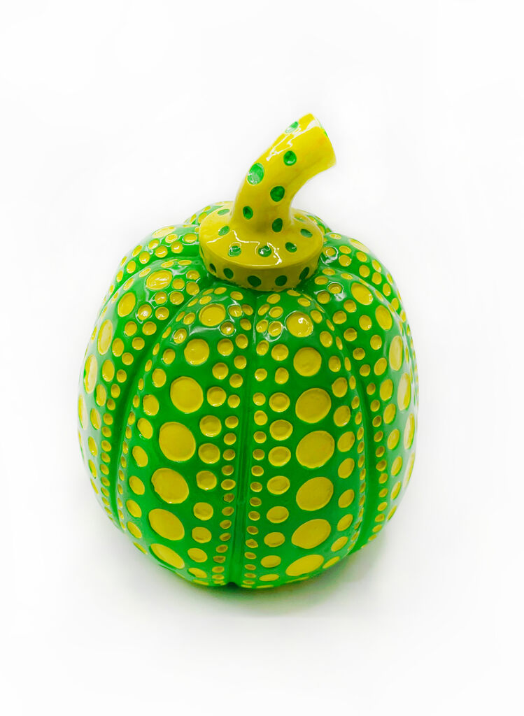 Yayoi Kusama, Pumpkin Green & Yellow, 2015