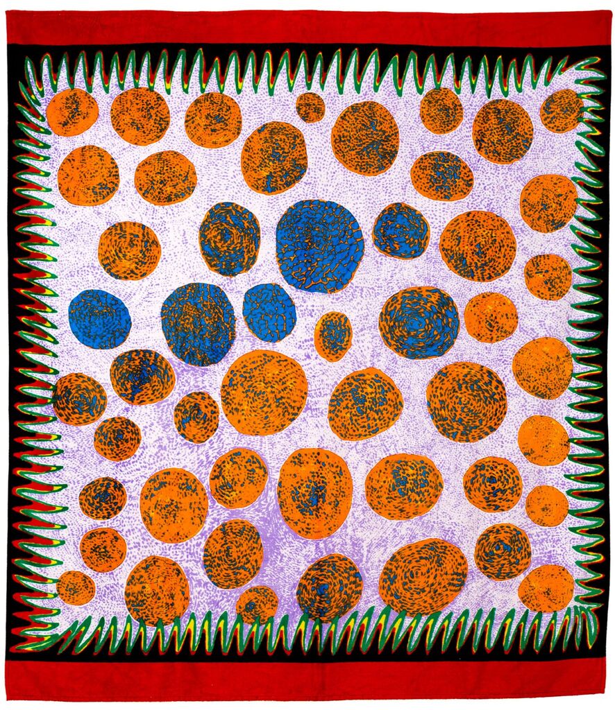 Yayoi Kusama, Yayoi Kusama - Art Production Fund Limited Edition Beach Towel/Wall Hanging (NEW in shrinkwrap), 2014