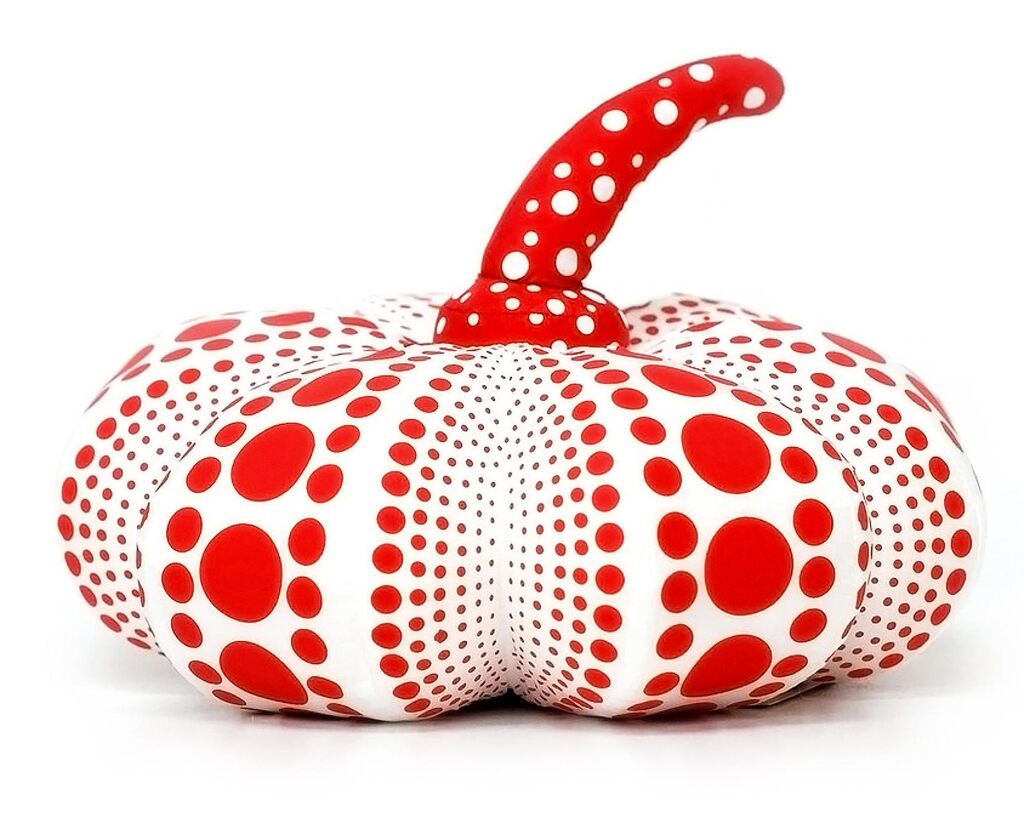 Yayoi Kusama, Kusama Plush Pumpkin (Kusama red & white pumpkin), ca. 2015