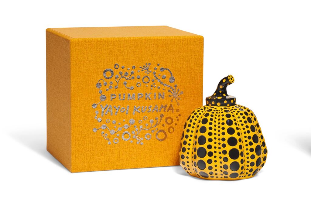 Kusama Yellow and Black Pumpkin (with original box), image 1