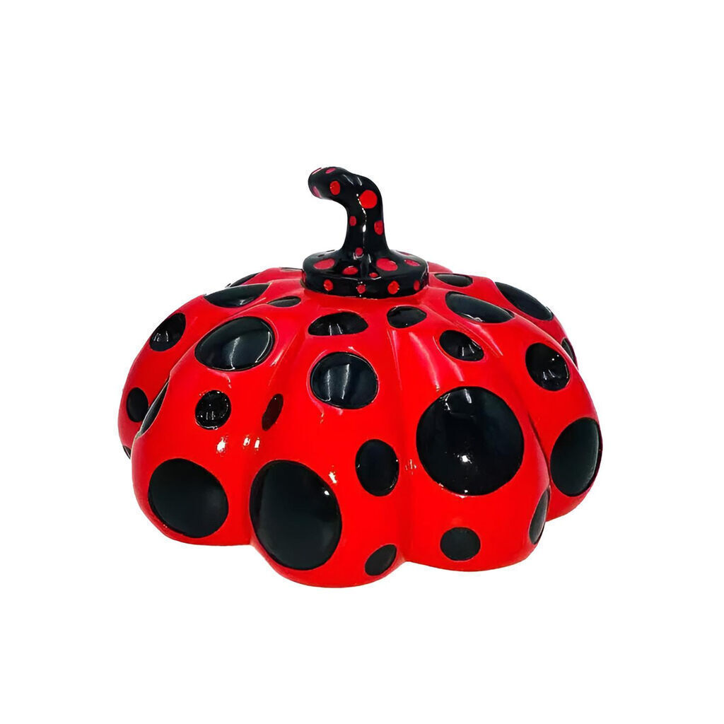 Yayoi Kusama, Pumpkin Cast Resin Figure - Red (2019), 2019