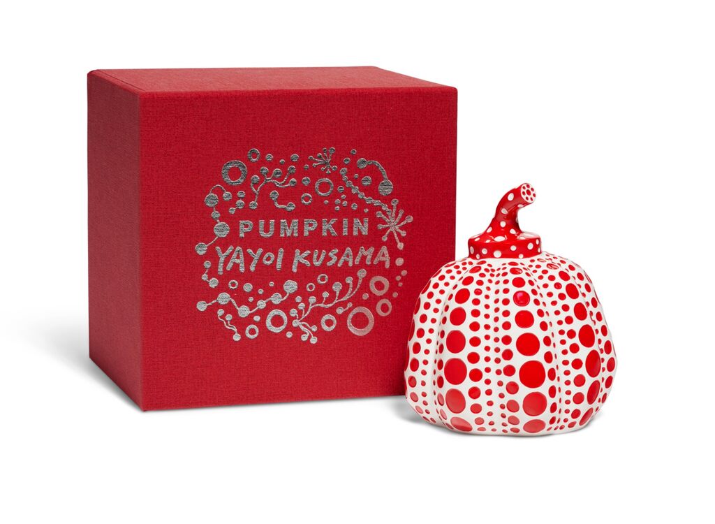 Kusama Red and White Pumpkin (with original box), image 1