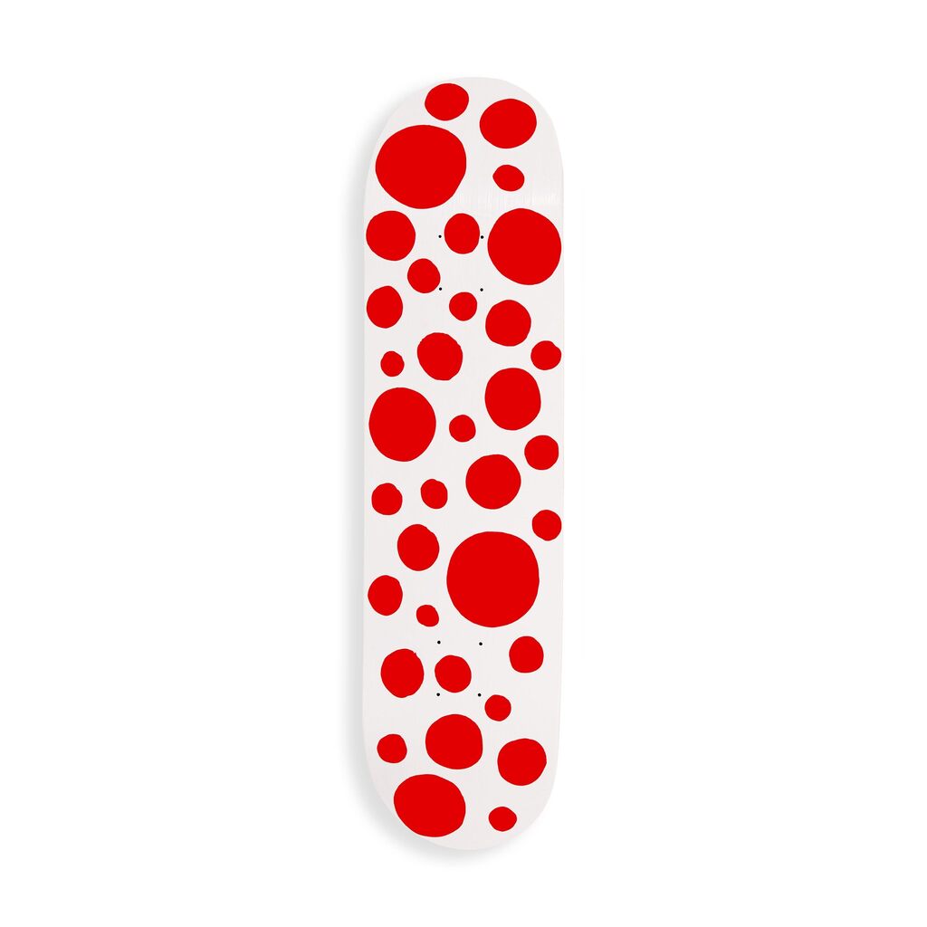 Yayoi Kusama, Kusama Skateboard deck (Yayoi Kusama MoMa), ca. 2017