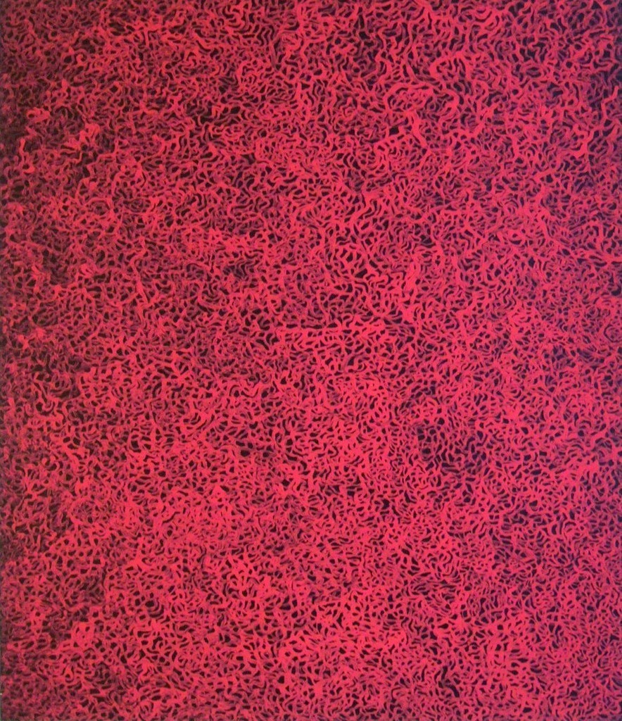 Yayoi Kusama, Rain in the Evening Glow, 1992