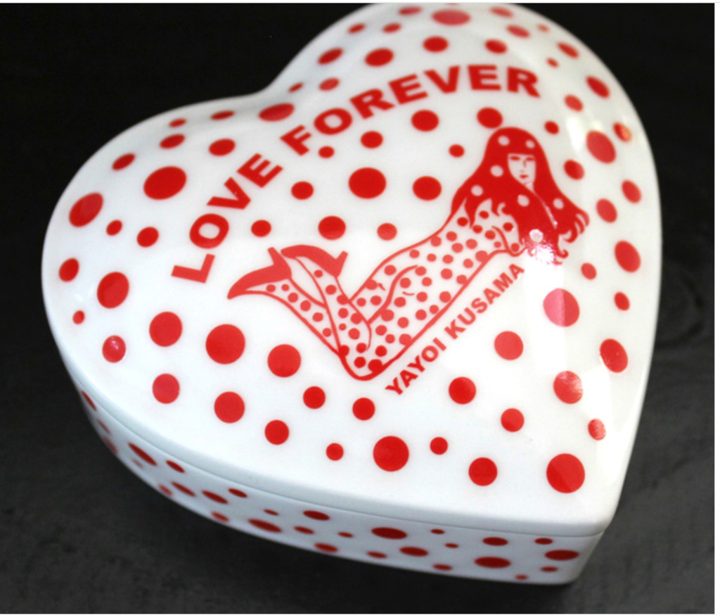 Yayoi Kusama, Love Forever Ceramic Bowl, 2016