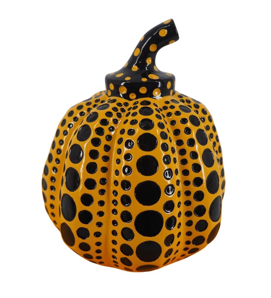 Yayoi Kusama, Black and Yellow Pumpkin, ca. 2015