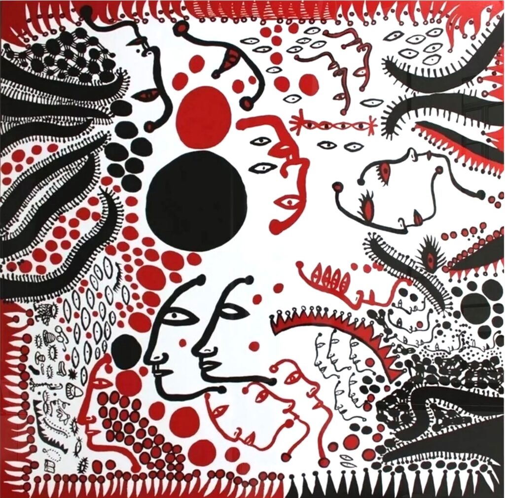 Yayoi Kusama, I Want To Sing My Heart Out In Praise Of Life, 2009