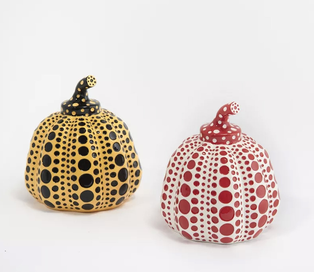 Yayoi Kusama, Pumpkin (Yellow & Black and Red & White), 2016