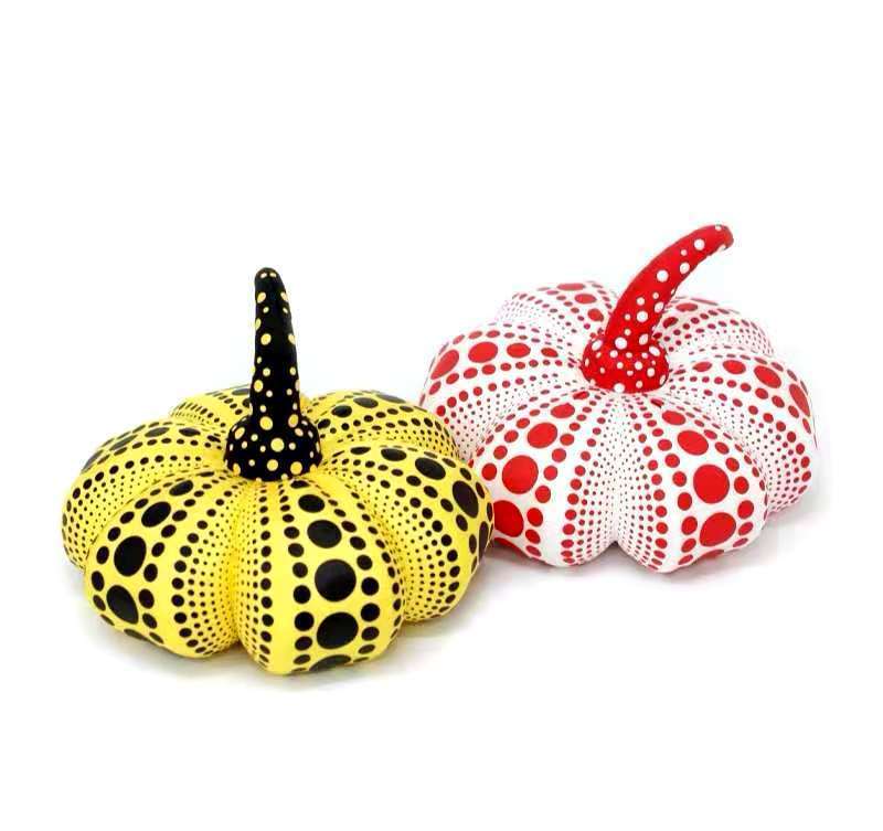Yayoi Kusama, Pumpkin Pillow Plush - Yellow, 2020