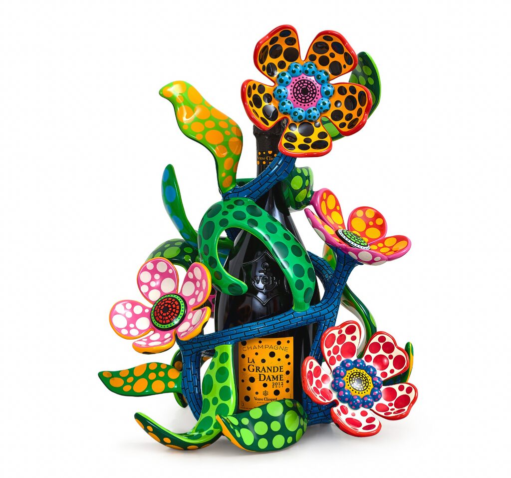 Yayoi Kusama, My Heart That Blooms in the Darkness of The Night, 2020