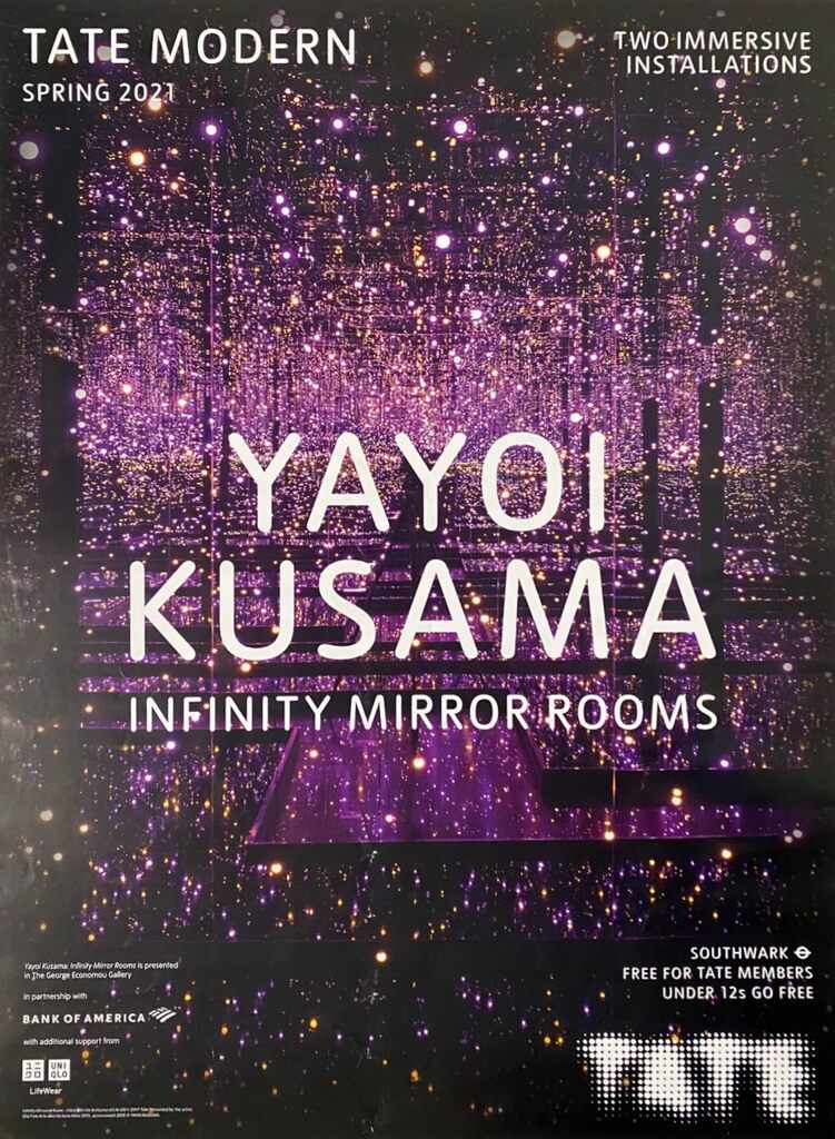 Yayoi Kusama, Infinity Mirror Rooms, 2021