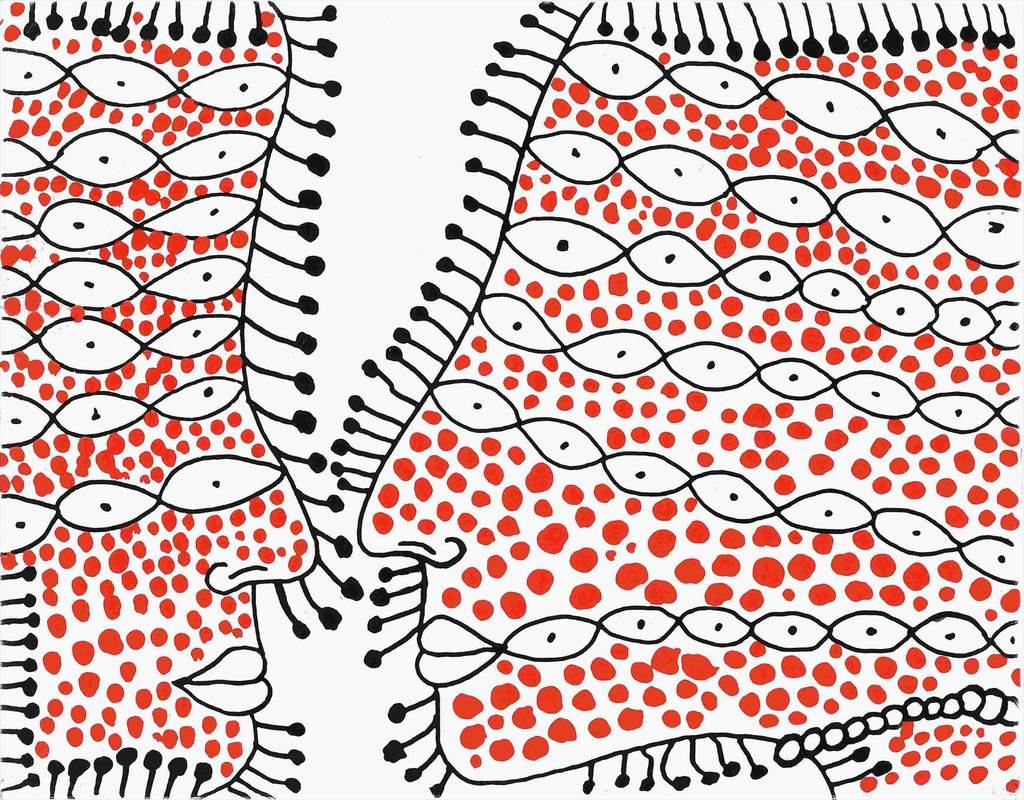 Yayoi Kusama, Beginning of Love, 2012